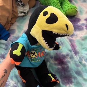 Trick Roar treat dinosaur plushie